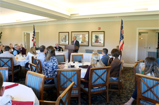 Latta Tours Vantage Career Center, Speaks at Van Wert Rotary Lunch